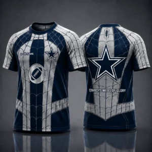 Limited Edition – Customized NFL Dallas Cowboys x Spider Unisex T-Shirt