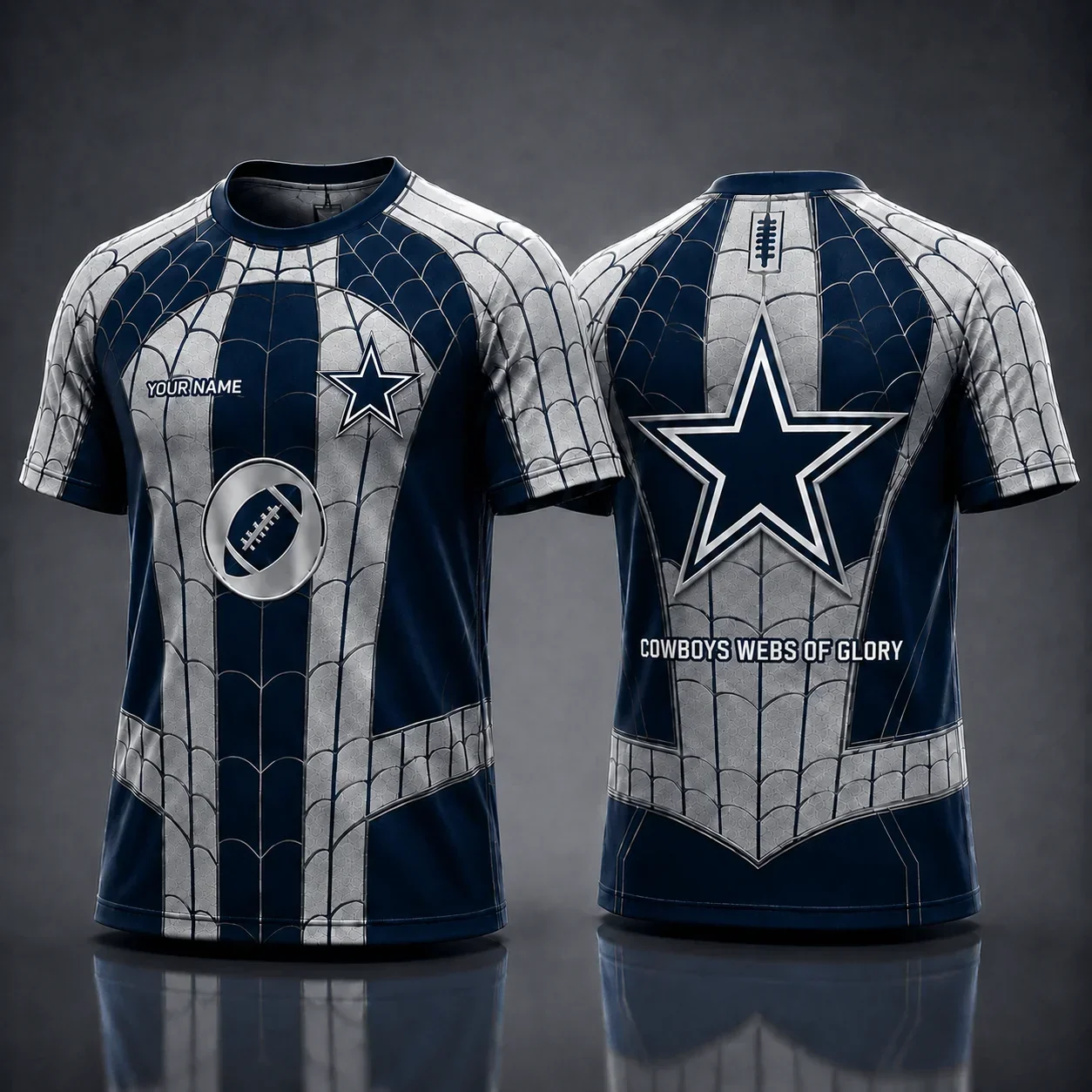 Limited Edition – Customized NFL Dallas Cowboys x Spider Unisex T-Shirt