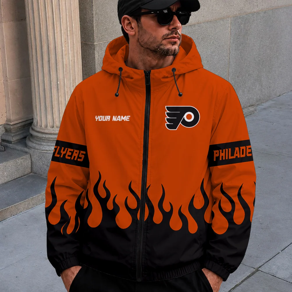 Limited Edition – Customized NHL Philadelphia Flyers Windbreaker Jacket