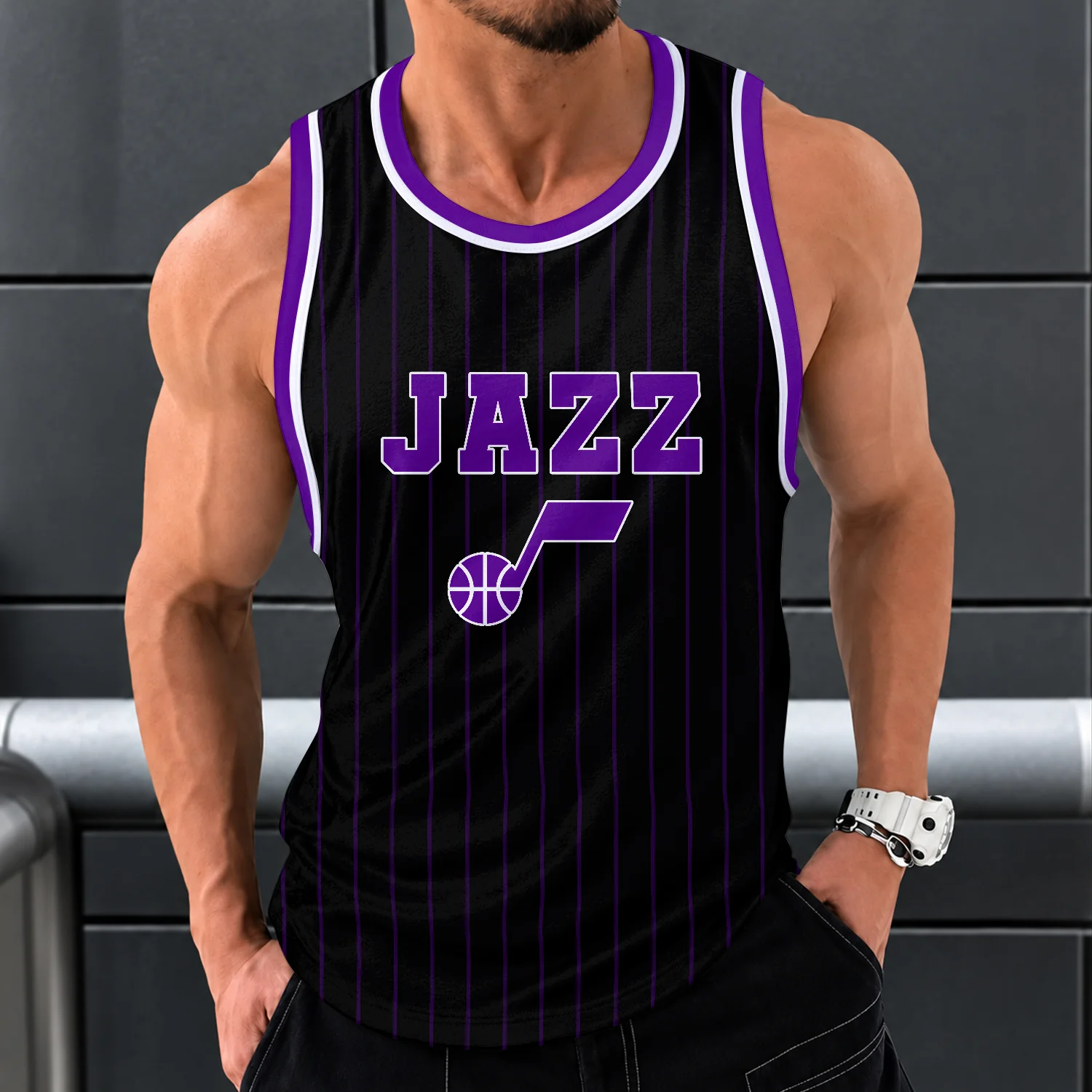 Limited Edition – Customized NBA Utah Jazz Unisex Tank Top