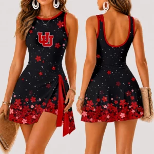 Limited Edition – Customized NCAA Utah Utes Women’s Summer Skort Dress