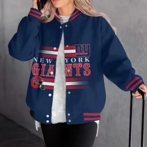 Limited Edition – Customized NFL New York Giants Satin Varsity & Baseball Jacket