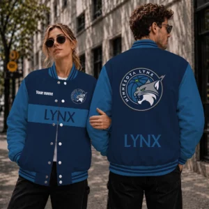 Limited Edition – Customized WNBA Minnesota Lynx Baseball Jacket, Satin Varsity Jacket