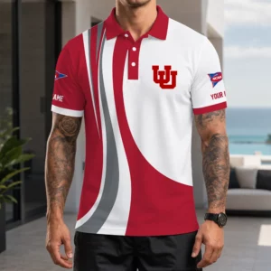 Limited Edition – Customized NCAA Utah Utes Polo Shirt
