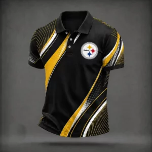 Limited Edition – Customized NFL Pittsburgh Steelers Polo Shirt
