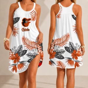 Limited Edition – Customized MLB Baltimore Orioles Camisole Dress
