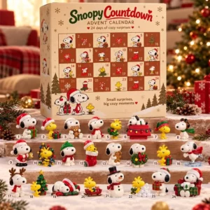 Peanuts Snoopy Christmas Countdown Advent Calendar 2026 Xmas Gifts For Snoopy Lovers