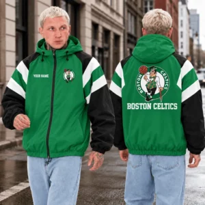 Limited Edition – Customized NBA Boston Celtics Windbreaker Jacket