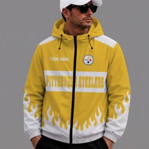 Limited Edition – Customized NFL Pittsburgh Steelers Windbreaker Jacket