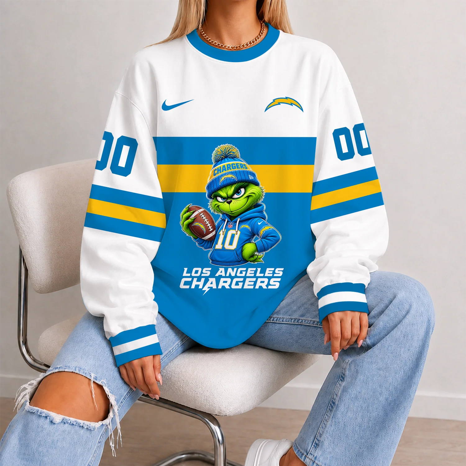Limited Edition – Customized NFL Los Angeles Chargers Unisex Sweatshirt