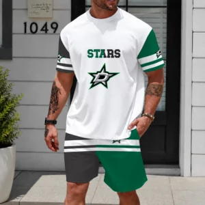 Limited Edition – Customized NHL Dallas Stars Unisex T-Shirt & Shorts Set