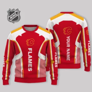 Limited Edition – Customized NHL Calgary Flames Ugly Sweater
