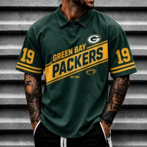 Limited Edition – Customized NFL Green Bay Packers Polo Shirt