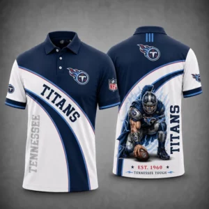 Limited Edition – Customized NFL Tennessee Titans Polo Shirt