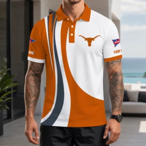 Limited Edition – Customized NCAA Texas Longhorns Polo Shirt