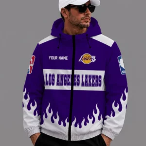 Limited Edition – Customized NBA Los Angeles Lakers Windbreaker Jacket