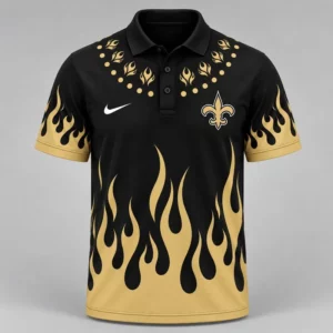 Limited Edition – Customized NFL New Orleans Saints Polo Shirt