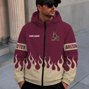 Limited Edition – Customized NHL Arizona Coyotes Windbreaker Jacket
