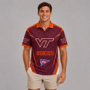 Limited Edition – Customized NCAA Virginia Tech Hokies Polo Shirt