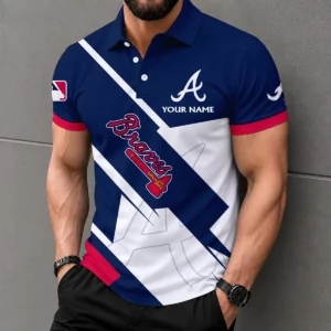 Limited Edition – Customized MLB Atlanta Braves Polo Shirt