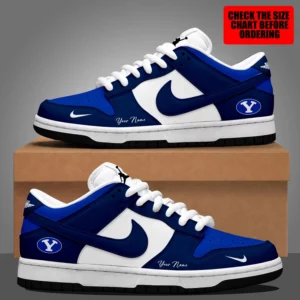 Limited Edition – Customized NCAA Byu Cougars Dunk Low Shoes