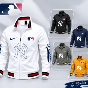 Limited Edition – Customized MLB New York Yankees Multicolor Men’s Casual Jacket