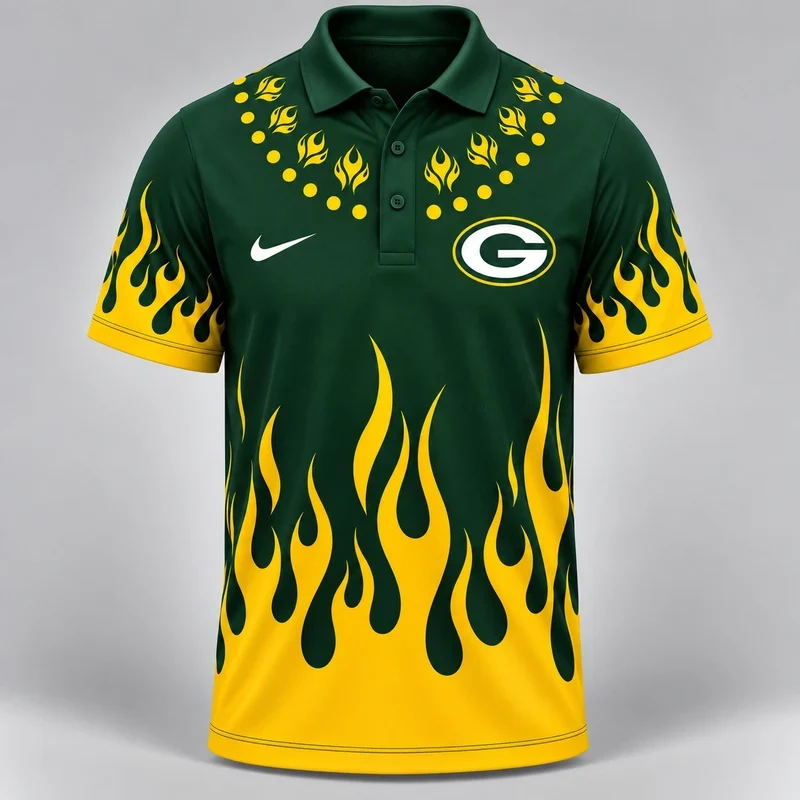 Limited Edition – Customized NFL Green Bay Packers Polo Shirt