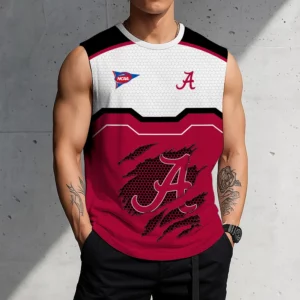 Limited Edition – Customized NCAA Alabama Crimson Tide Men’s Gym Shirt
