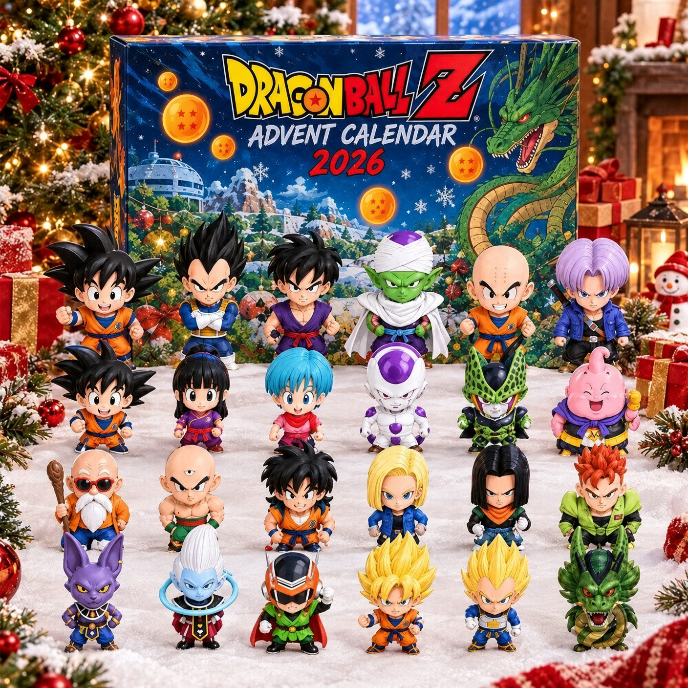 Dragon Ball Z 2026 Advent Calendar Dragon Ball Lovers Advent Calendar Xmas Gift For Son