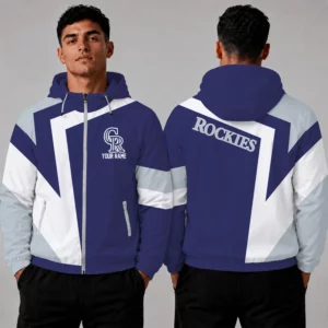 Limited Edition – Customized MLB Colorado Rockies Windbreaker Jacket