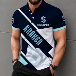 Limited Edition – Customized NHL Seattle Kraken Polo Shirt