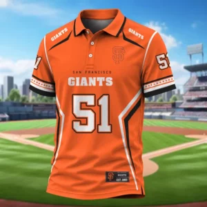 Limited Edition – Customized MLB San Francisco Giants Polo Shirt