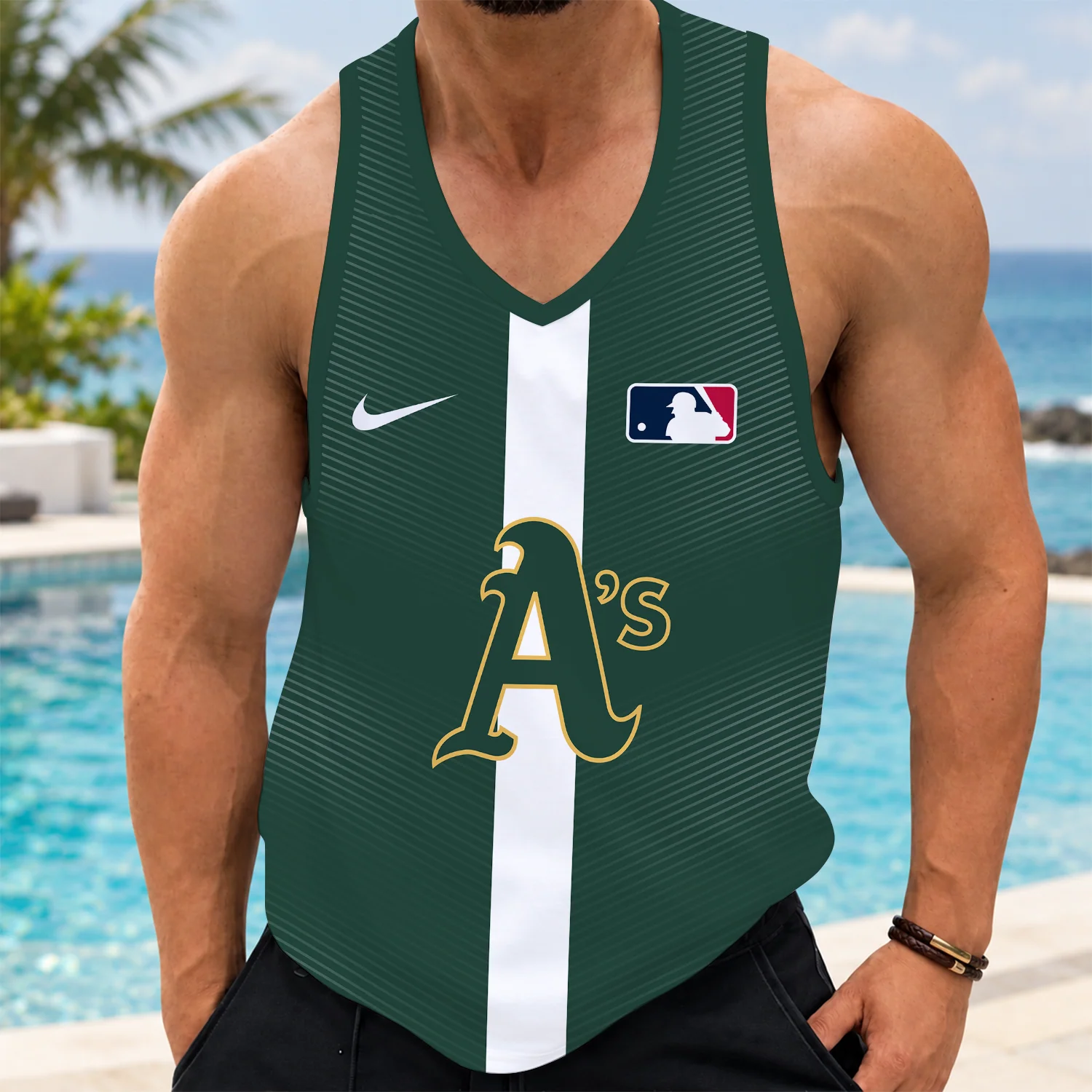Limited Edition – Customized MLB Oakland Athletics Unisex Tank Top