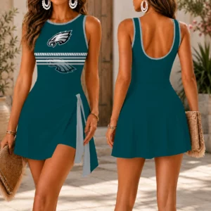Limited Edition – Customized NFL Philadelphia Eagles Women’s Summer Skort Dress