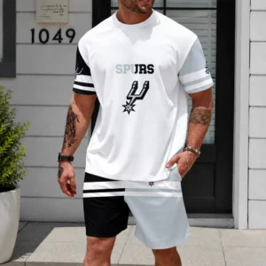 Limited Edition – Customized NBA San Antonio Spurs Unisex T-Shirt & Shorts Set