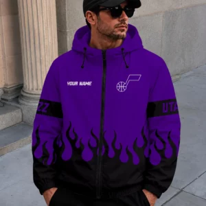 Limited Edition – Customized NBA Utah Jazz Windbreaker Jacket