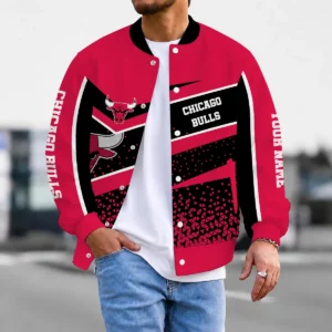 Limited Edition – Customized NBA Chicago Bulls Baseball Jacket, Satin Varsity Jacket