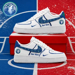 Limited Edition – Customized NBA Minnesota Timberwolves Af1 Sneakers