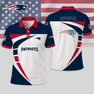 Limited Edition – Customized NFL New England Patriots Polo Shirt
