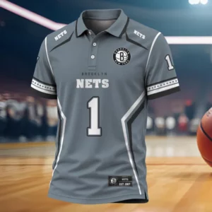 Limited Edition – Customized NBA Brooklyn Nets Polo Shirt