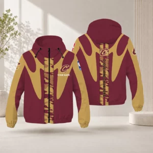 Limited Edition – Customized NBA Cleveland Cavaliers Windbreaker Jacket