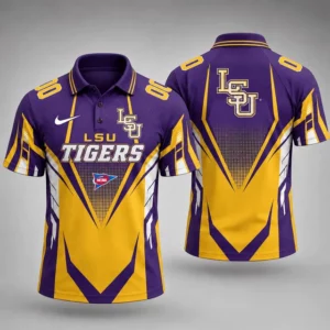 Limited Edition – Customized NCAA Lsu Tigers Polo Shirt
