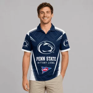 Limited Edition – Customized NCAA Penn State Nittany Lions Polo Shirt