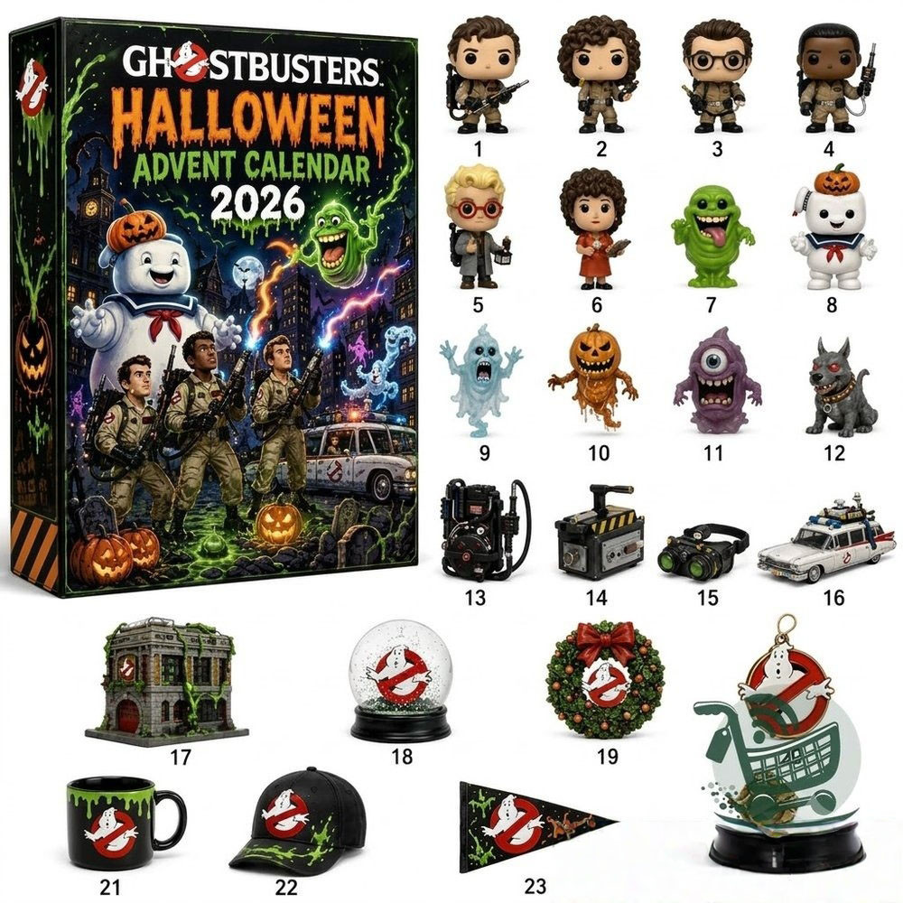 Ghostbusters Halloween Advent Calendar 2026 Halloween Blind Box Gift For Ghostbusters Fan