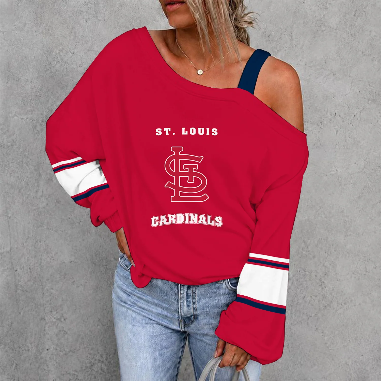 Limited Edition – Customized MLB St. Louis Cardinals Drop Shoulder Sweatshirt