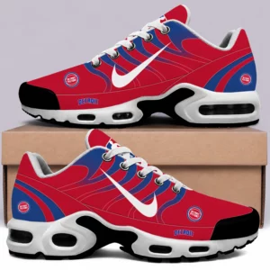 Limited Edition – Customized NBA Detroit Pistons Air Max Plus Sneakers