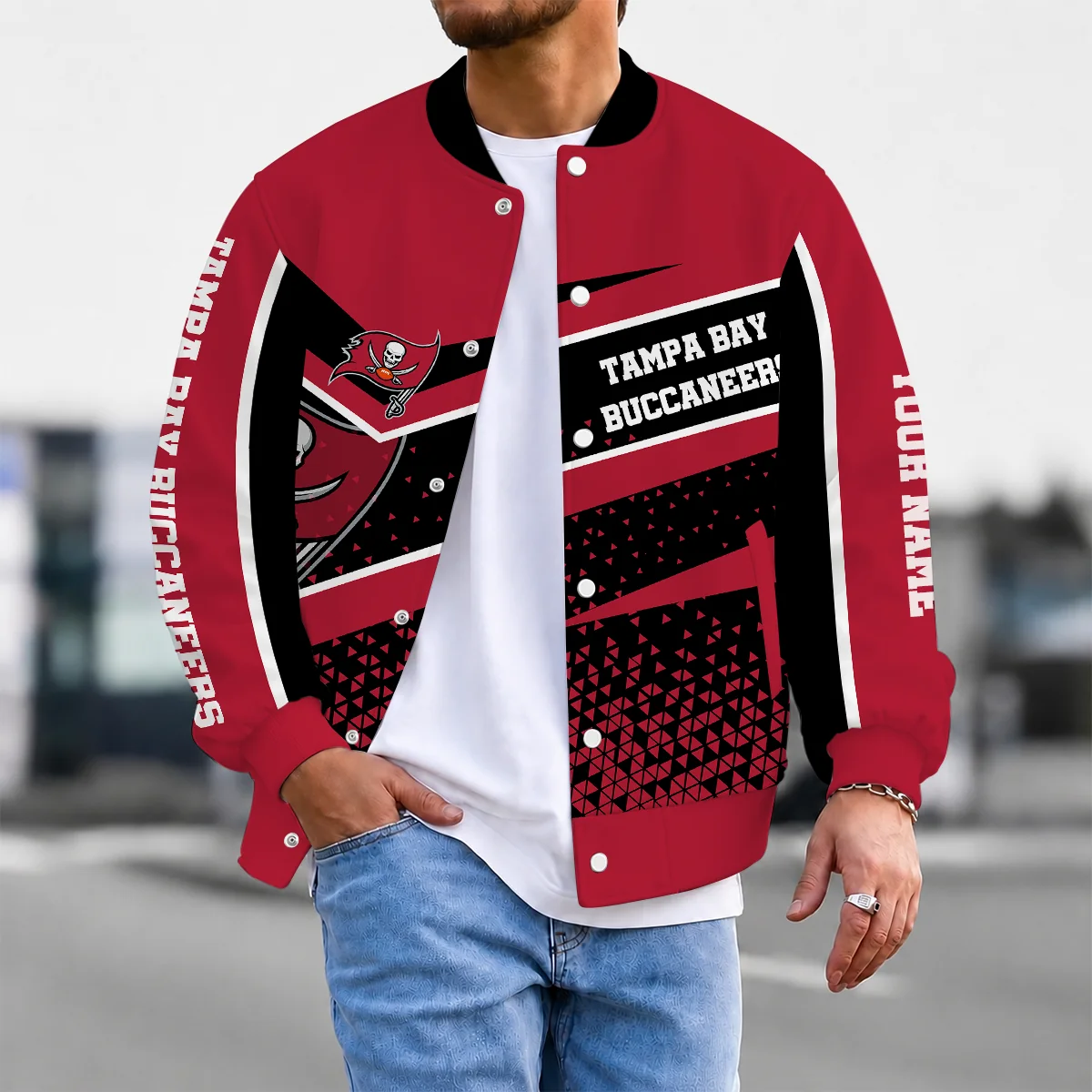 Limited Edition – Customized NFL Tampa Bay Buccaneers Satin Varsity & Baseball Jacket