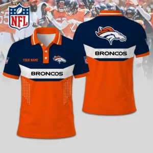 Limited Edition – Customized NFL Denver Broncos Polo Shirt