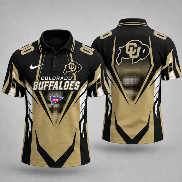 Limited Edition – Customized NCAA Colorado Buffaloes Polo Shirt