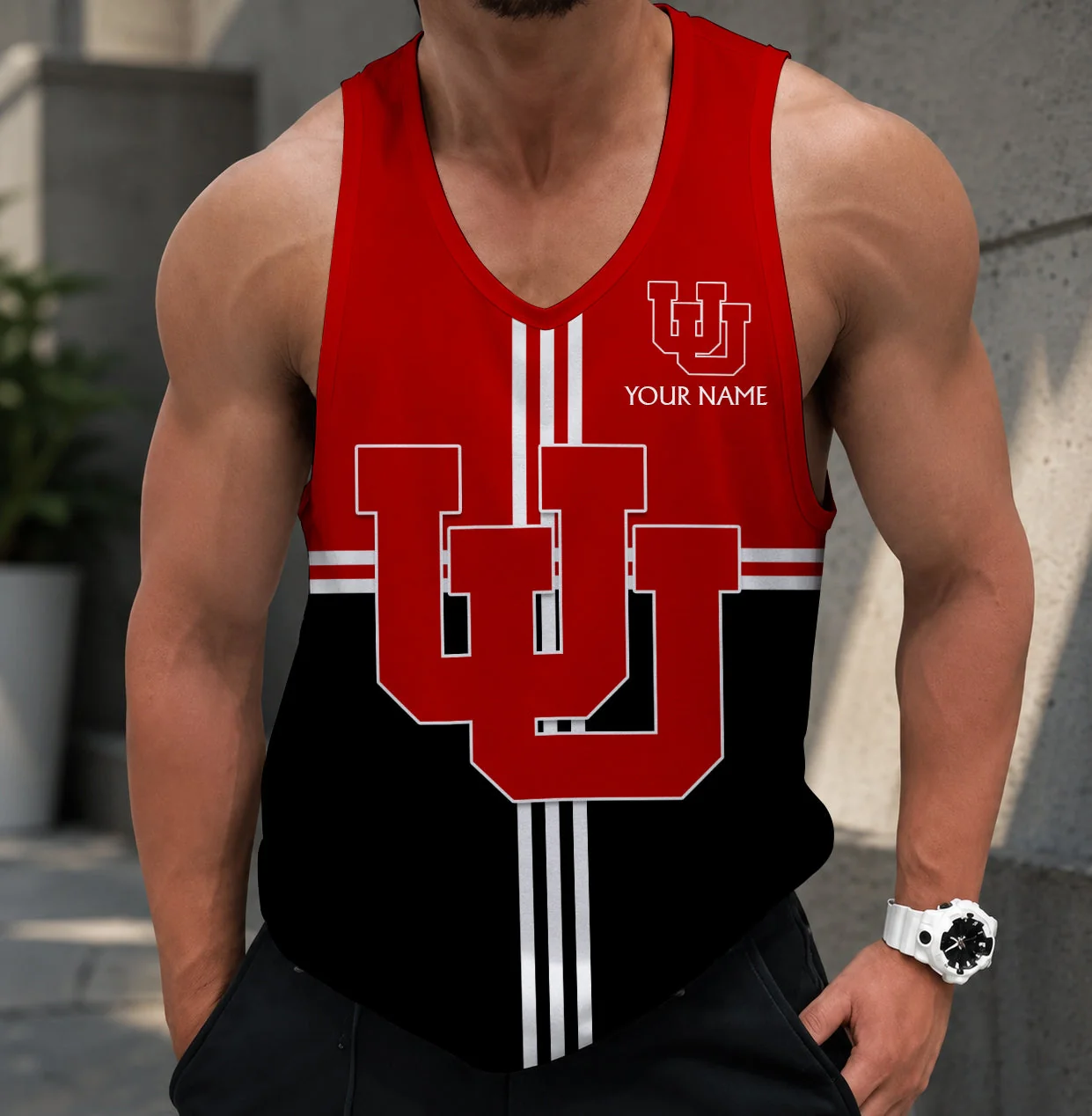 Limited Edition – Customized NCAA Utah Utes Unisex Tank Top
